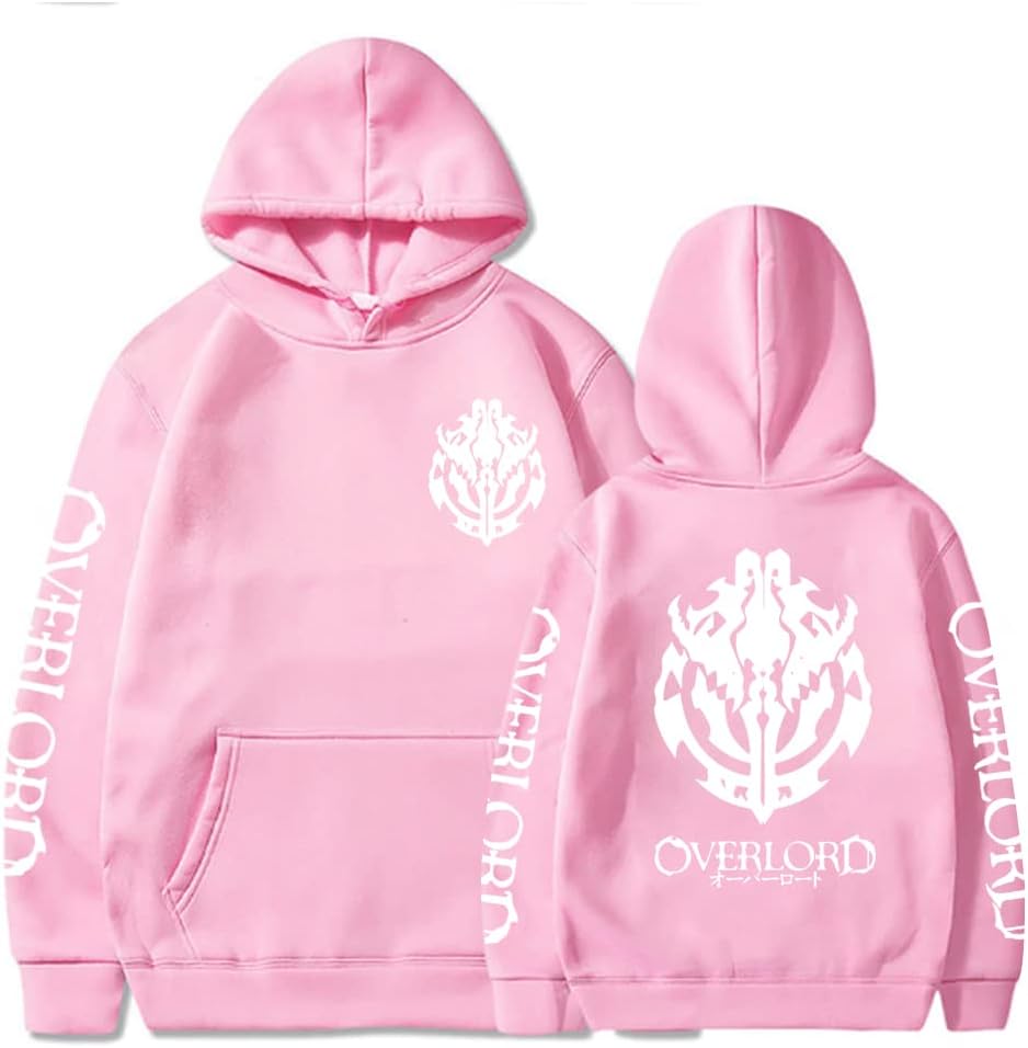 Unisex Anime Pullovers Overlord Ainz Ooal Gown Hoodie Coat Cosplay Sweatshirt Clothes