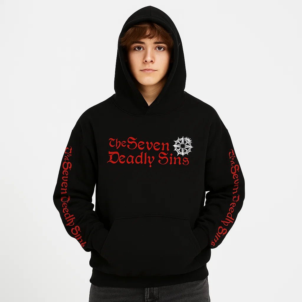 Sweat-shirt Seven Deadly Sins Unisexe - Col Rond, Design Manga, Confortable Pour Quotidien Et Loisirs