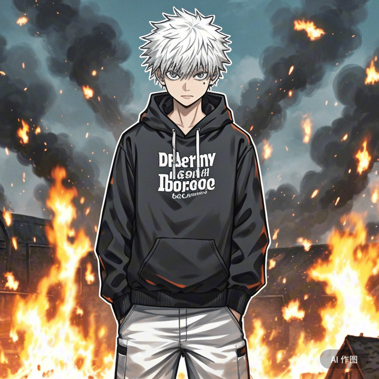 Unleash Your Inner Anime Hero: The Ultimate Warrior-Inspired Hoodie Arrives! - My Store