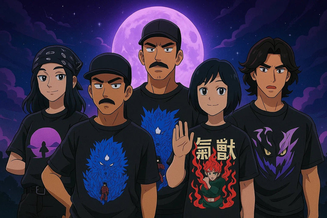 Unleash Your Inner Ninja: 4 Epic Anime T-Shirts for Every Shinobi Fan - My Store