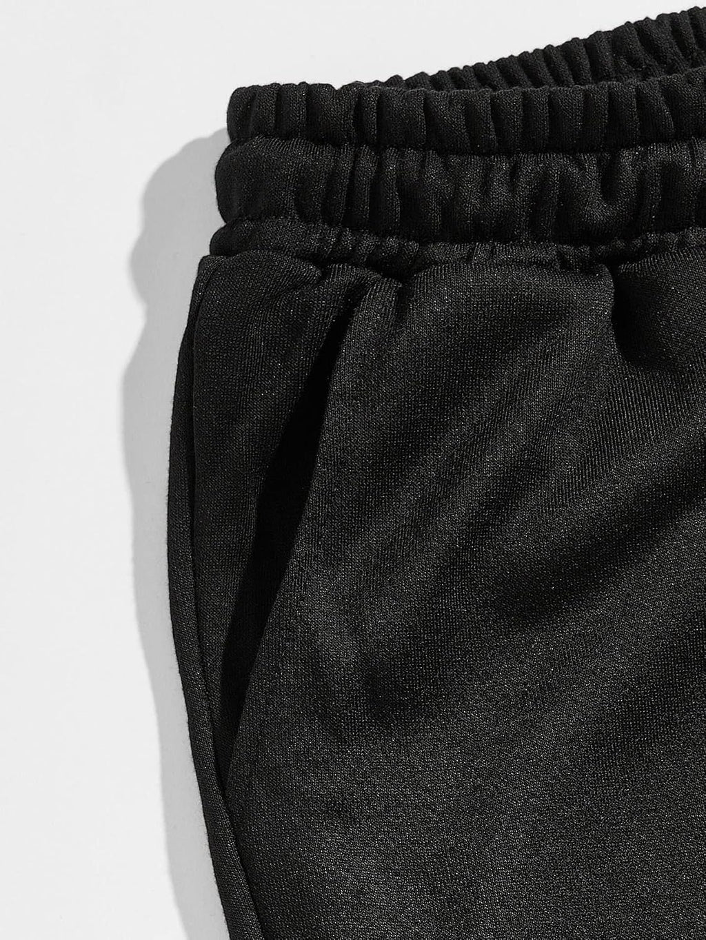 Men's Tapered Sweatpants - Elastic Ankle Cuffs and Side Seam Detail
