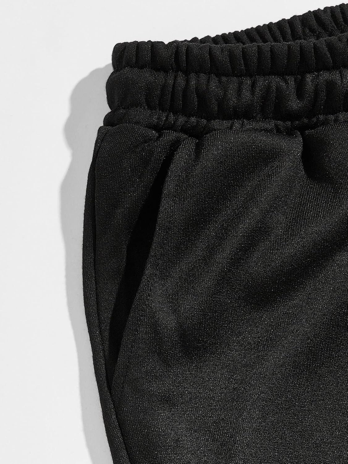 Men's Tapered Sweatpants - Elastic Ankle Cuffs and Side Seam Detail