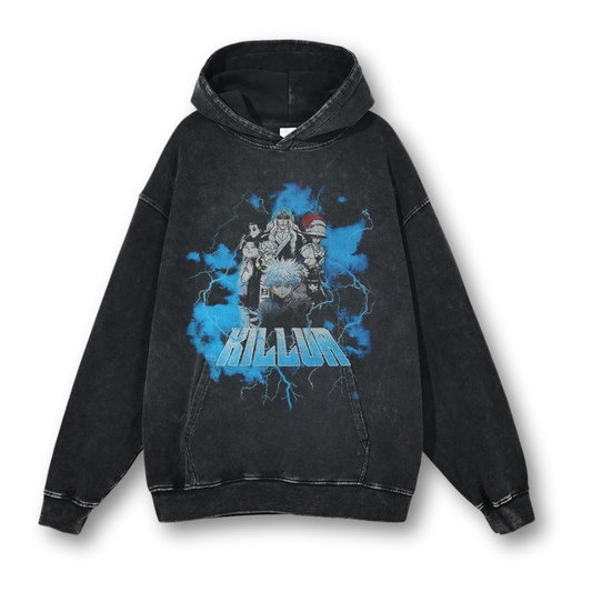 Hunter X Hunter "Killua" Washed Hoodie