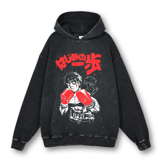 Ippo "Ippo Makunouchi" Washed Hoodie