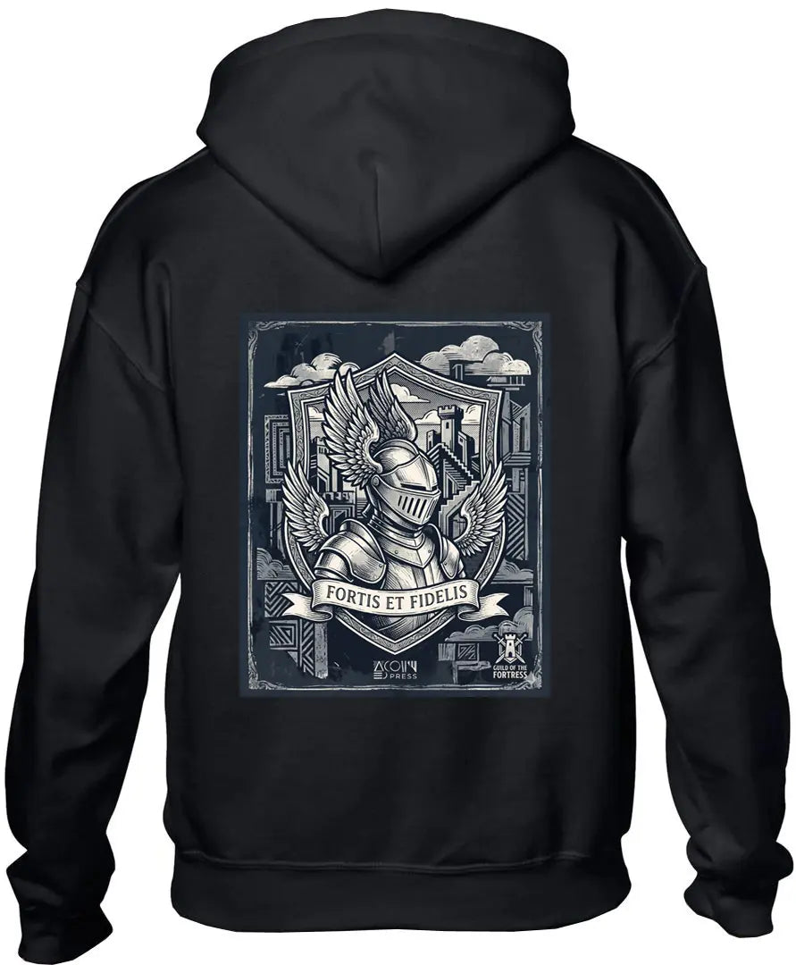 Angels and Knights — Dark Anime Hoodie | Japanese Streetwear Unisex Pullover