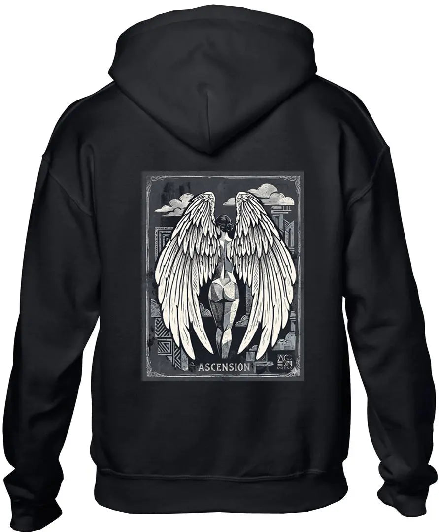 Angels and Knights — Dark Anime Hoodie | Japanese Streetwear Unisex Pullover