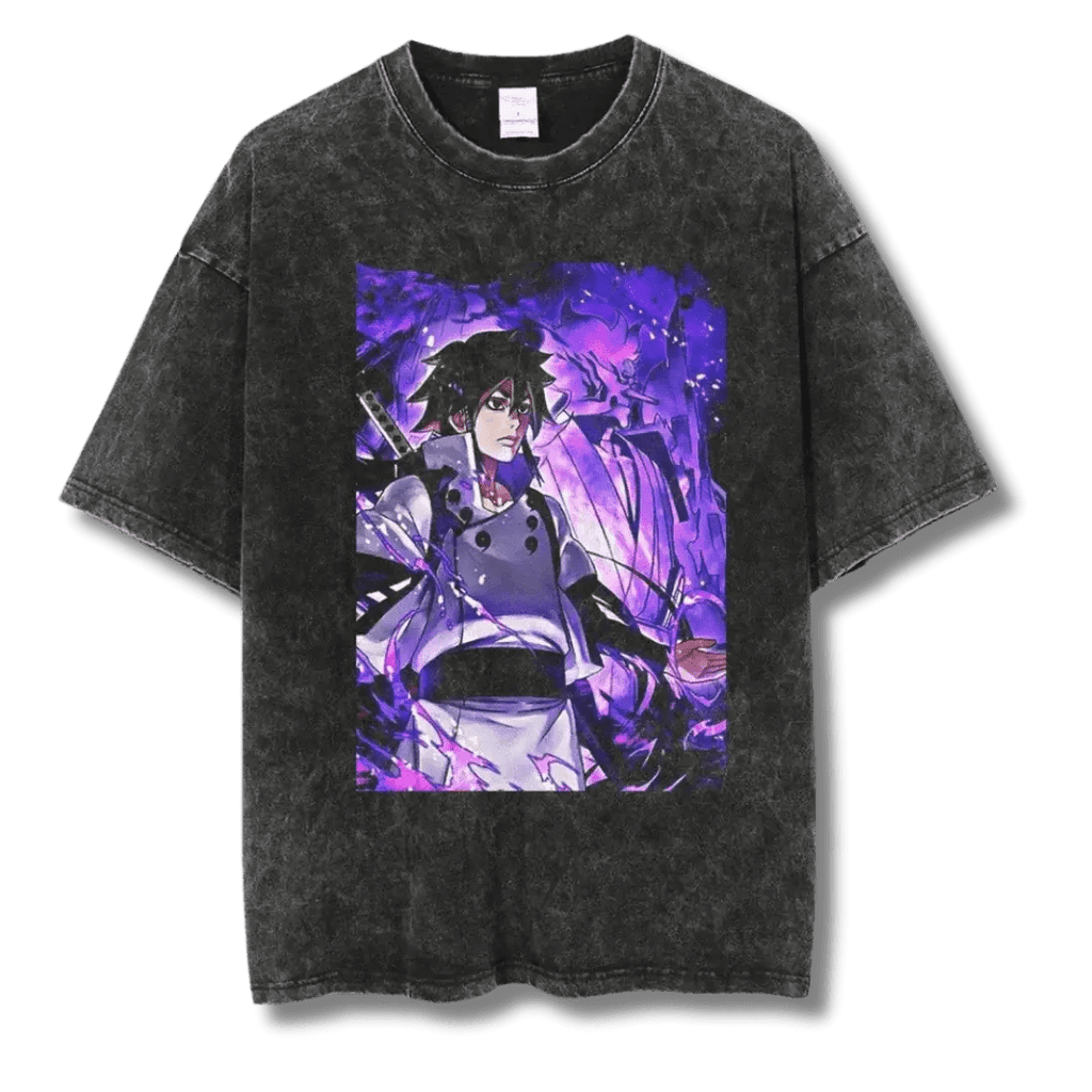 Anime "Indra Ōtsutsuki" Washed Tee - My Store
