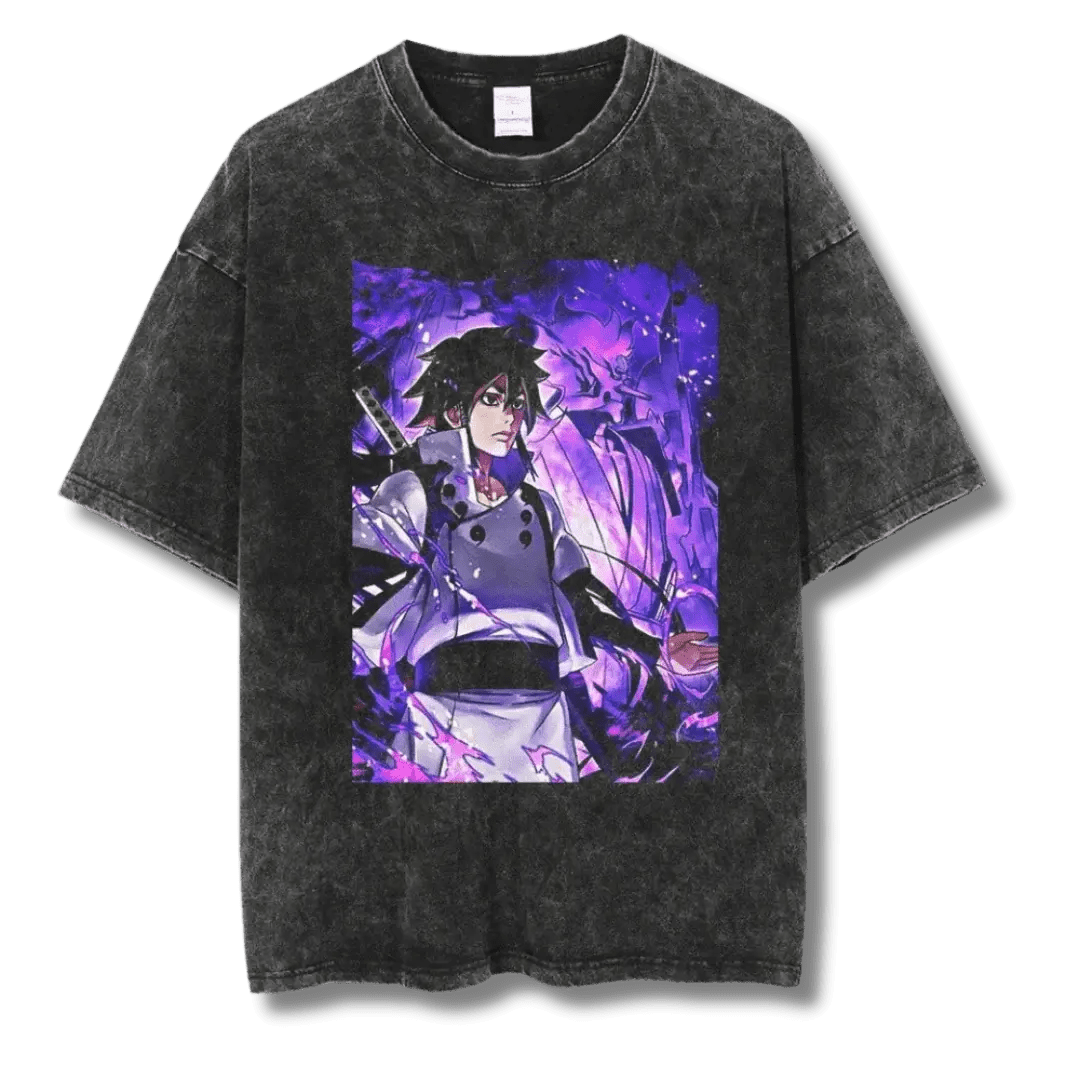 Anime "Indra Ōtsutsuki" Washed Tee - My Store
