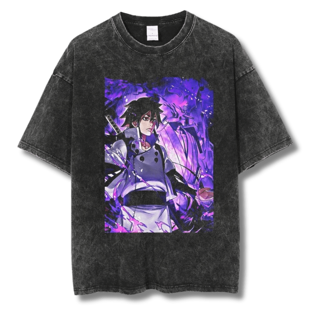 anime "Indra Ōtsutsuki" Washed Tee - My Store