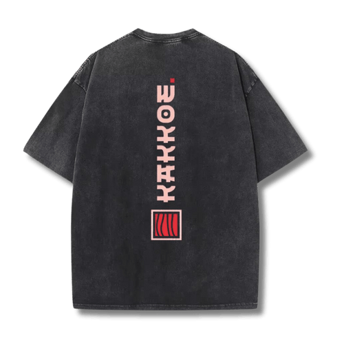 anime "Jinchuriki" Washed Tee - My Store