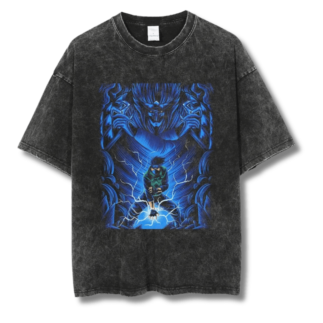 anime "Kakashi Susanoo I" Washed Tee - My Store