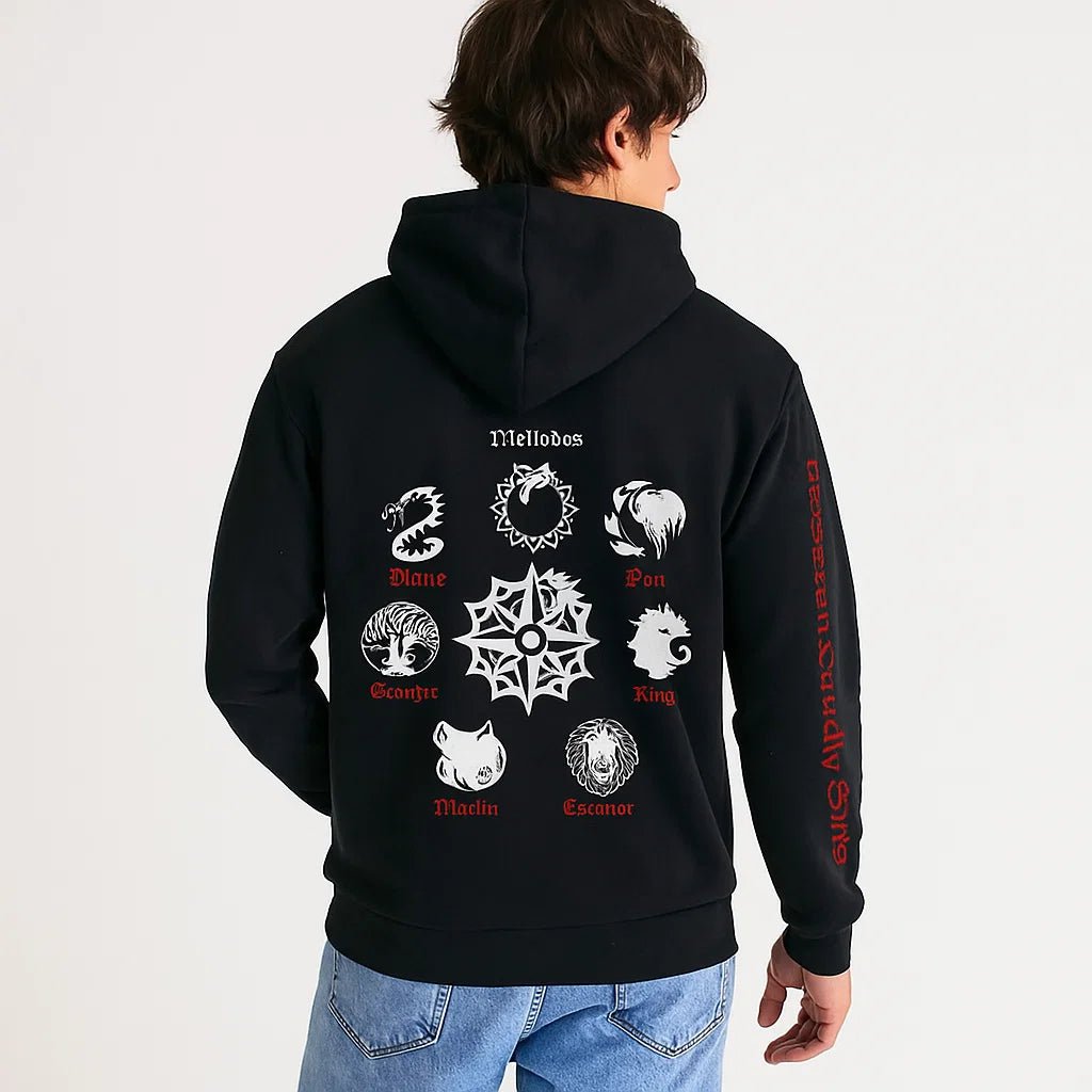 Anime The Seven Deadly Sins Hoodie Long Sleeve Sweatshirt Streetwear Hip Hop Pullover Unisex - My Store