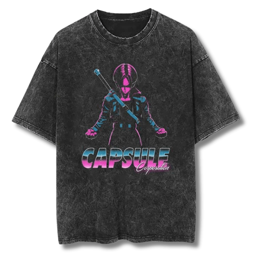 anime "Trunks" Washed Tee - My Store