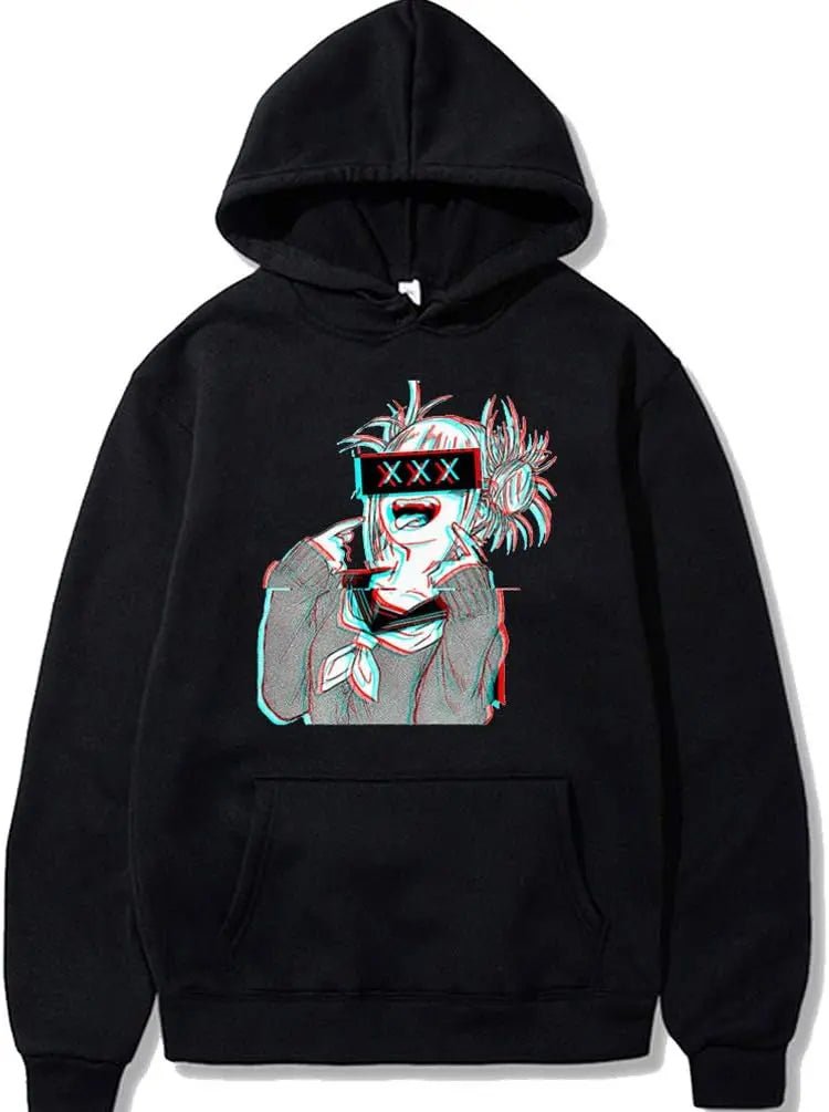 Himiko Toga Hoodie Unisex My Hero Academia Cosplay Sweatshirt Boku No Hero Anime Pullover Costume for Halloween Daily Wear - My Store