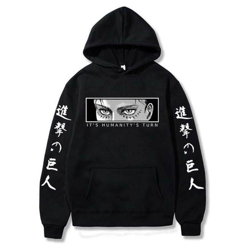 Japanese Anime Hoodie Attack on Animversesphere Cotton Pullover Sweatshirt Collection - My Store