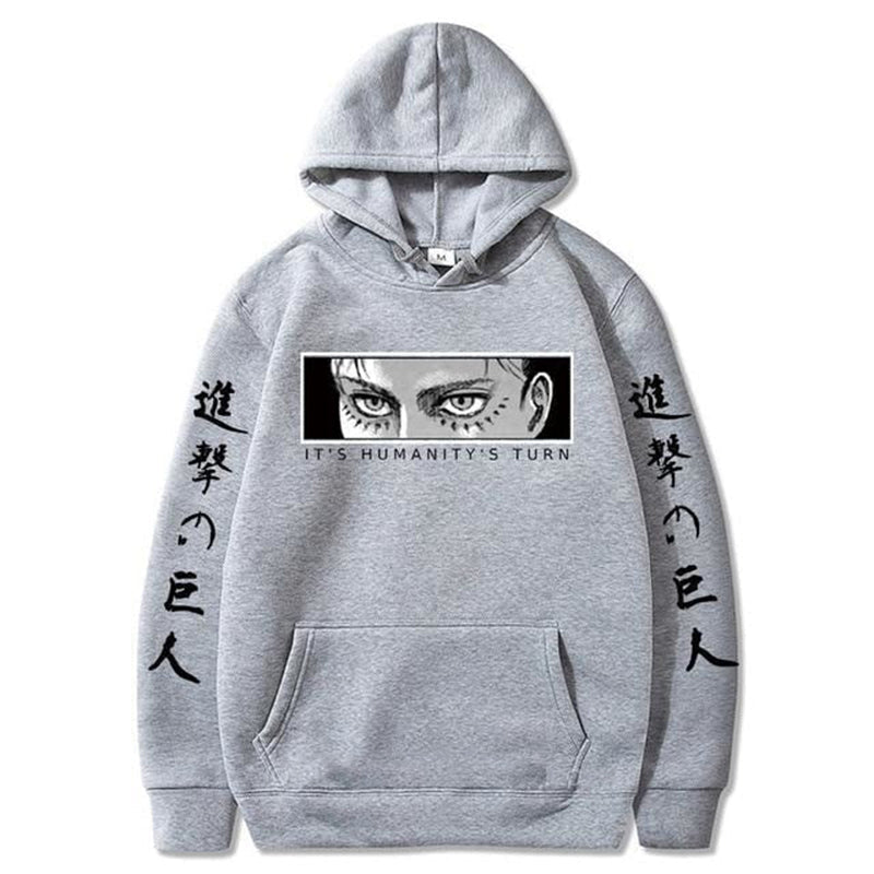 Japanese Anime Hoodie Attack on Animversesphere Cotton Pullover Sweatshirt Collection - My Store