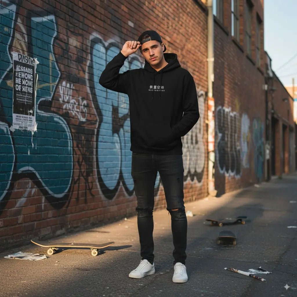 Jujutsu Kaisen Hoodie Anime Unisex Sweater with Domain Expansion Hand Sign Design Comfortable Casual Wear - My Store