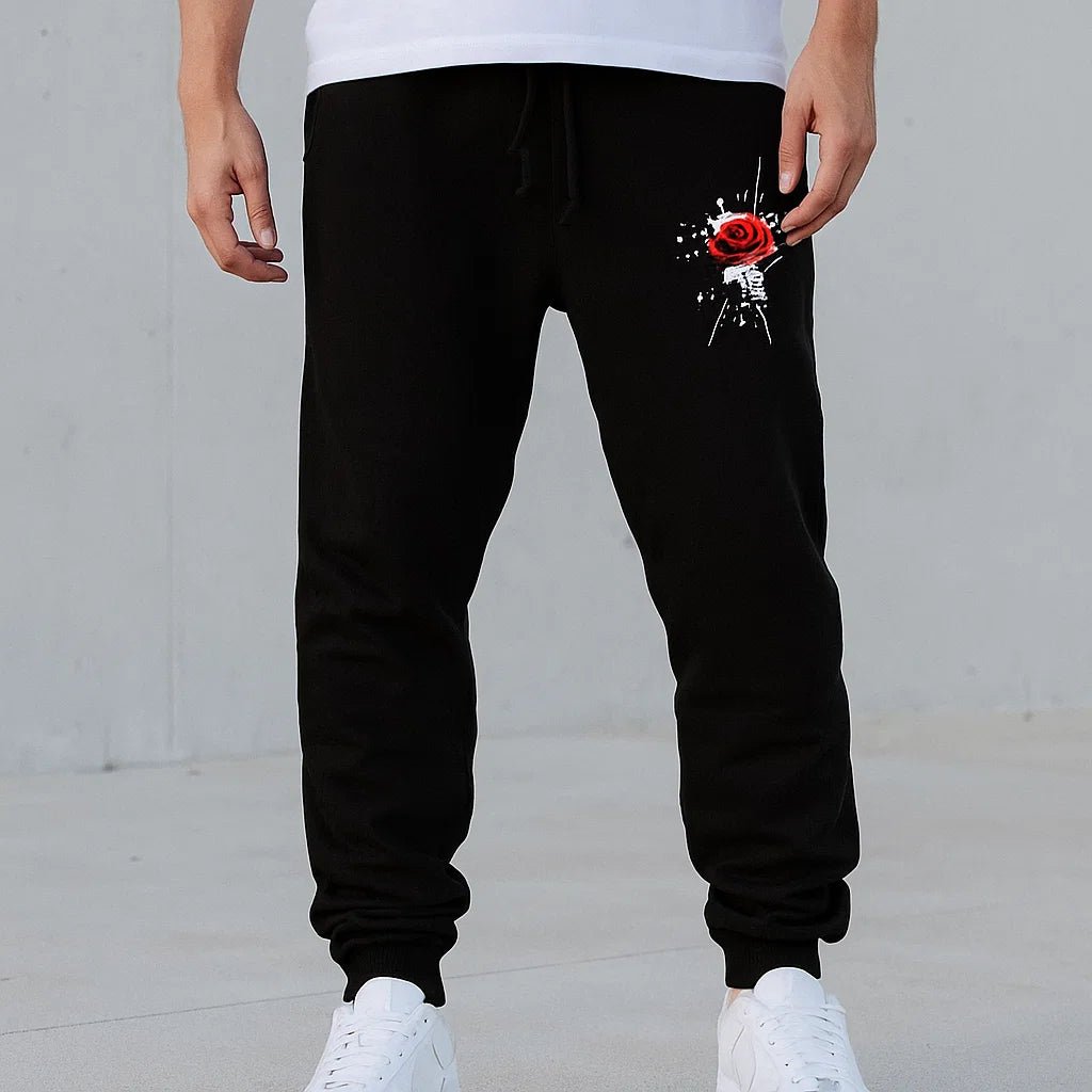 Men's Jogger Sweatpants Drawstring Waist Gym Workout Athletic Jogger Pants with Pockets - My Store