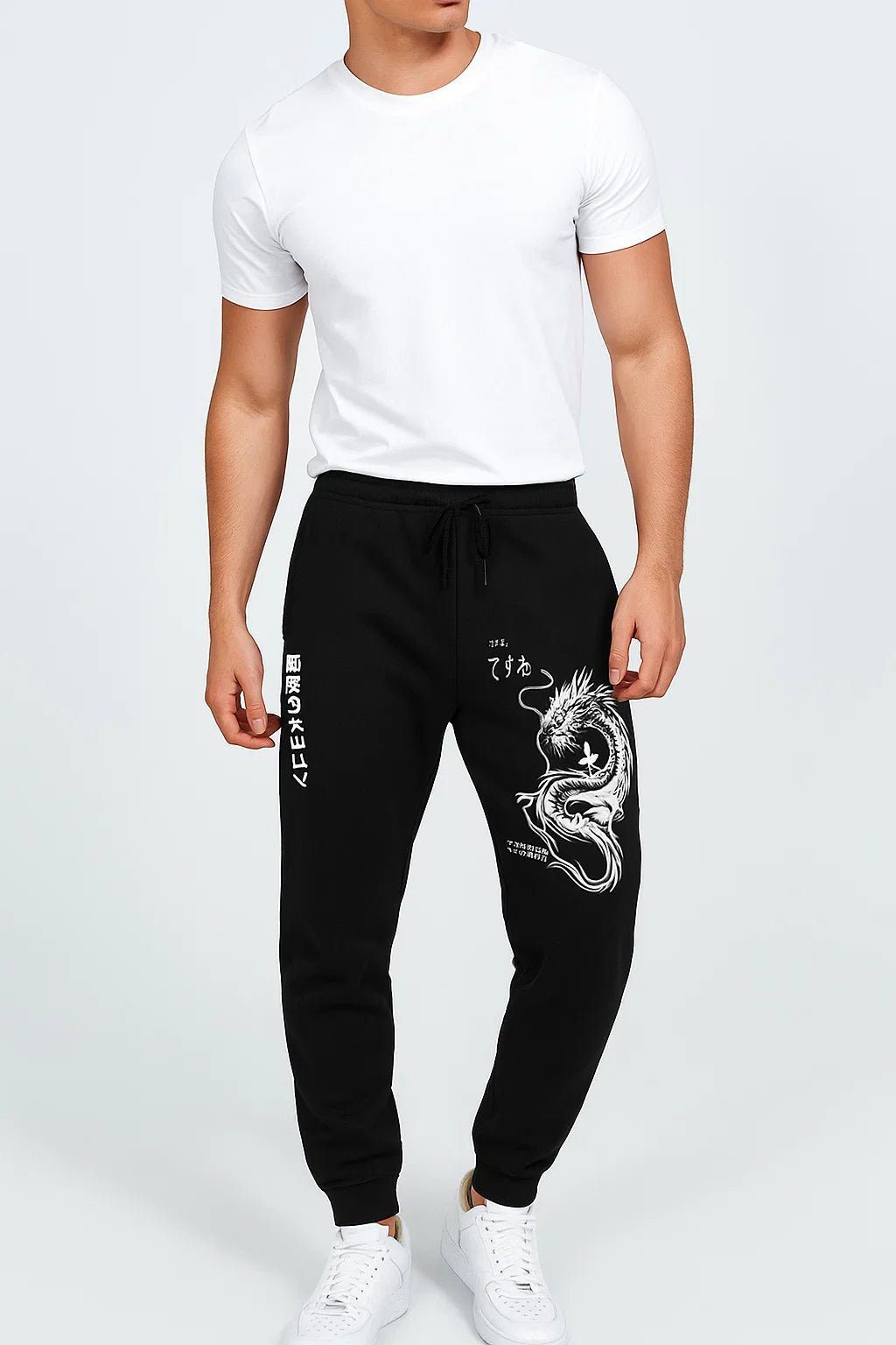 Men's Jogger Sweatpants Drawstring Waist Gym Workout Athletic Jogger Pants with Pockets - My Store