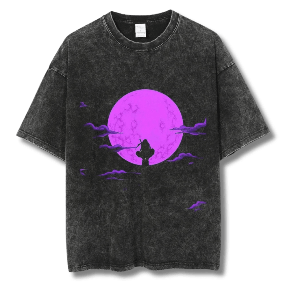 Shadow Ninja Clan Washed Tee Oversized Unisex Shirt - My Store